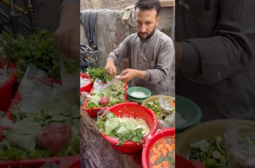 Asmat Healthy Salad | Vegetables Salad for Lunch in Peshawar