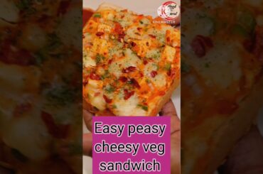 Cheese Sandwich Recipe | Easy Breakfast Cheese Sandwich | Street Style#shortsfeed #shortvideo #food