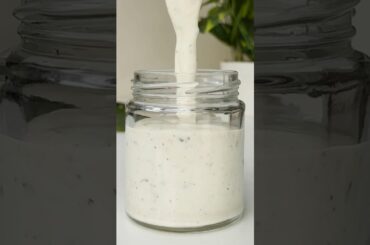 Quickest High Protein Salad Dressing Recipe | Healthy & Easy Recipe | Salad Dressing Series Ep.1