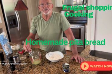 Frugal & Healthy Homemade Pita Bread | Simple Ingredients, Great Results