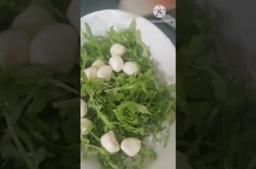 #mini mozzarella salad||healthy and simple