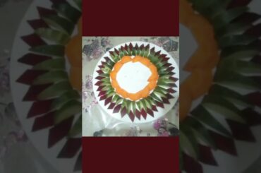 Salad Plating ideas#homemadefood #salad #decoration #fooddecoration #platingideas