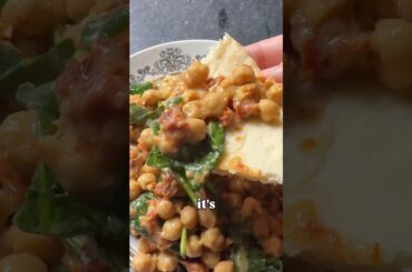 I Made the Viral Marry Me Chickpeas But Healthy | Oil-Free + One Pot Recipe #veganweightloss