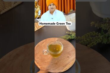 Homemade Green Tea Recipe #shorts #easyrecipe #healthy