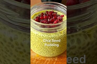 Chia Seeds Pudding for Weight Loss | Healthy Dessert #shorts #chiaseeds #weightloss #shortsvideo