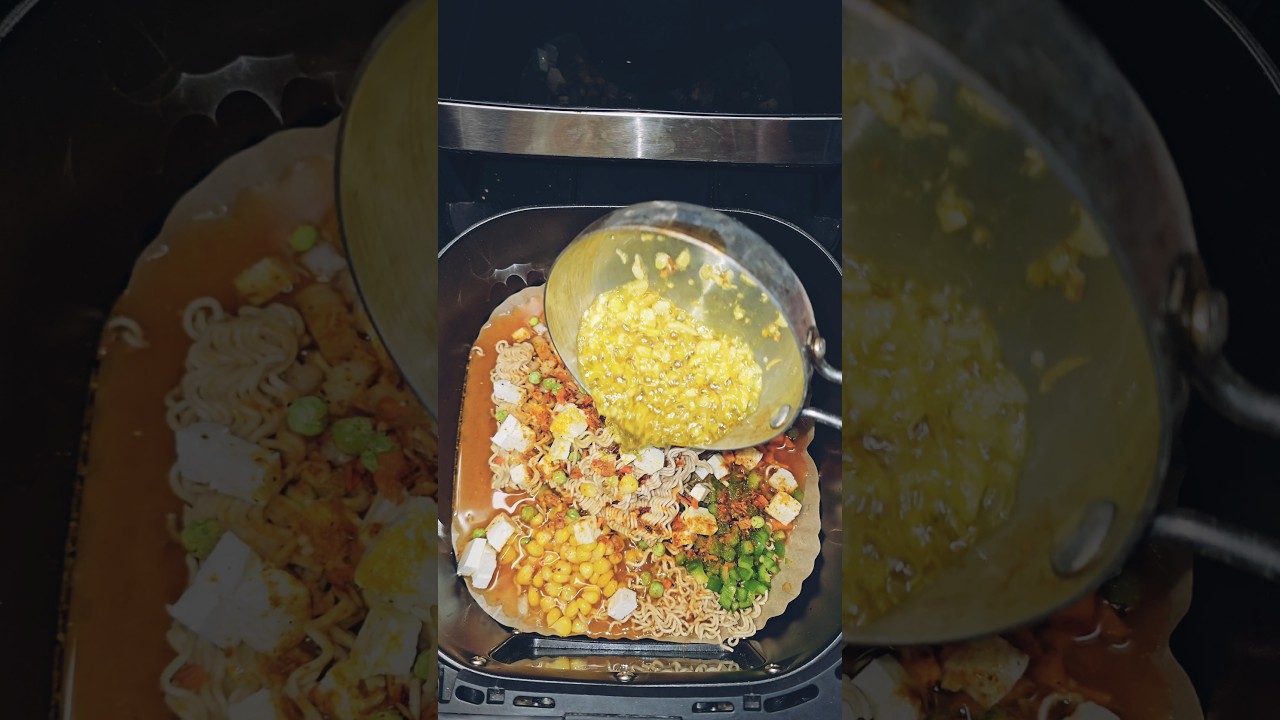Airfryer Garlic Meggi | Veg Meggi In Airfryer #meggi #meggie #shorts #reels #recipe #cooking #food Airfryer Garlic Meggi | Veg Meggi In Airfryer #meggi #meggie #shorts #reels #recipe #cooking #food