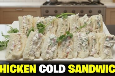 Chicken Cold Sandwich by Heaven Taste| Easy & Tasty Snack Recipe | Perfect for Lunch, Kids & Parties
