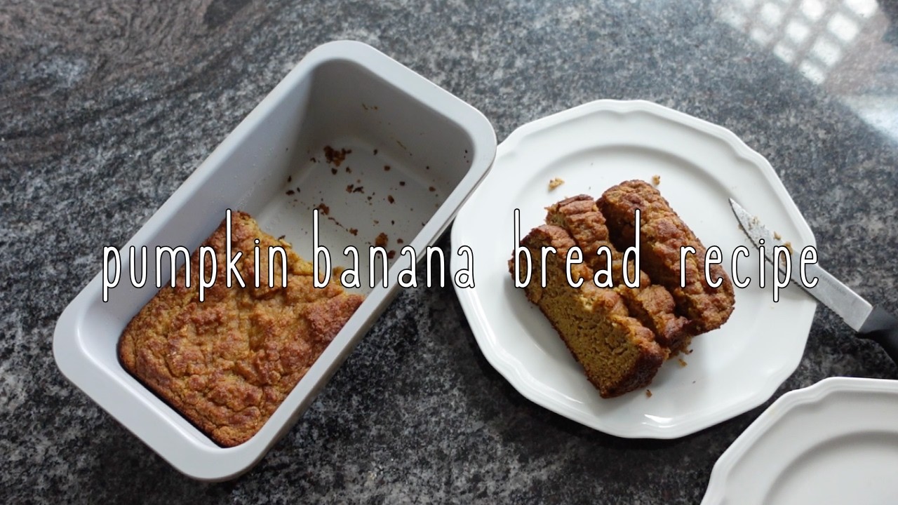 Healthy Pumpkin Banana Bread Recipe | Gluten Free, Refined Sugar free & super moist! Healthy Pumpkin Banana Bread Recipe | Gluten Free, Refined Sugar free & super moist!