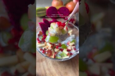 Easy and healthy dessert #easysnack #easyrecipe #food #viral #healthyrecipes #weightloss