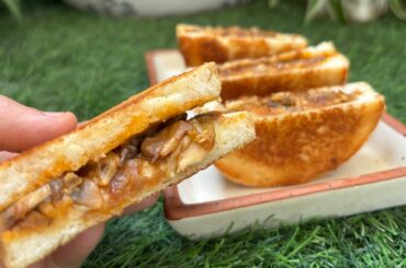 Mushroom Sandwich Recipe | Easy & Delicious Breakfast Idea | Perfect Weekend Snack