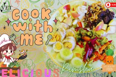 Quick Healthy Lunch Recipe | Fruits, Veggies & Dry Fruits Mix | Easy Creative Meal Idea |
