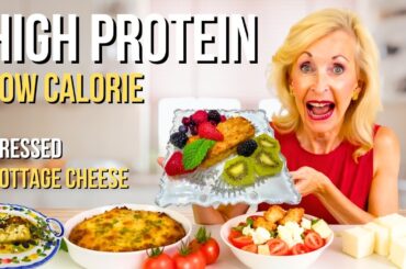 Amazing High-Protein, Low-Calorie Recipes with Pressed Cottage Cheese