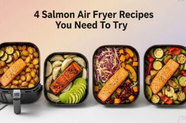 4 Air Fryer Salmon Recipes You Need To Try, Easy Healthy Recipes In Air Fryer, Quick Dinner Hacks