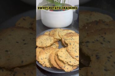 #minivlog 214 #sweet potato #crackers #healthysnacks #recipe