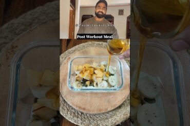 Post Workout Meal Recipe By Fitness Coach Nitesh Soni #shorts