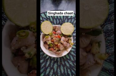 singhada chaat #recipe#healthy #food #cooking #uttrakhandi