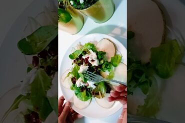 Quick And Easy Healthy salad Recipe|Pear salad|#food #shorts