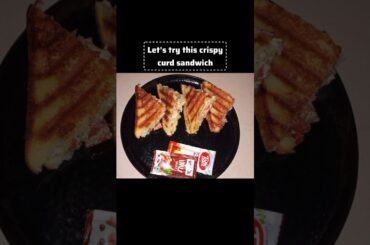 Try this healthy curd sandwich #shorts#ytshorts#shortsfeed#sandwich#recipe#trending#viral#viralvideo