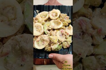Avocado Egg Salad #shorts #food #recipe #cooking #asmr #avocado #healthy #athomekitchen #egg #salad