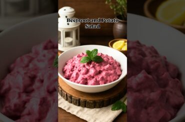 Beetroot and Potato Salad #healthy #food #salad d