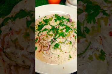 Healthy Cucumber Dahi Salad Recipe | Curd Cucumber Salad for Weight Loss #shorts #epiceasyeats