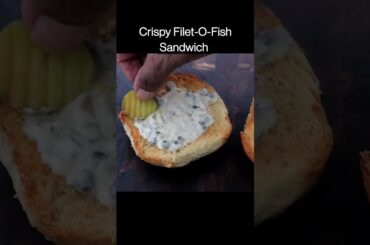 Crispy Filet-O-Fish Sandwich #shorts