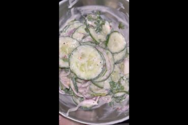Healthy Salad Recipe | Cucumber Salad Recipe | Quick Salad Recipe |