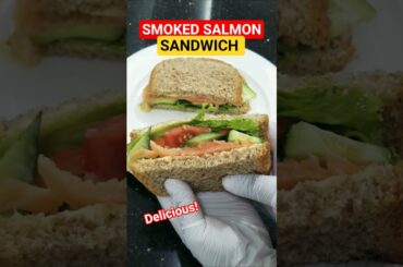 HEALTHY SMOKED SALMON SANDWICH
