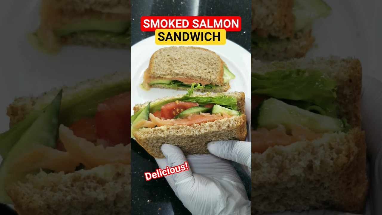 HEALTHY SMOKED SALMON SANDWICH HEALTHY SMOKED SALMON SANDWICH
