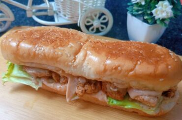 Best Chicken sandwich Healthy Tasty Recipe | Healthy Chicken snacks | Tasty lunchbox recipe