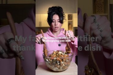 Warm salads for thanksgiving are my favorite #healthyrecipes #salad #easynutrition