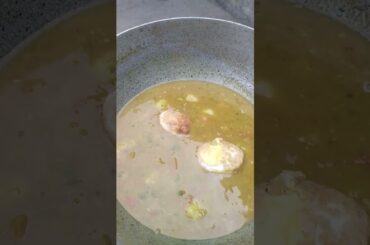village style cooking #eggcurry #eggroast #food #shorts