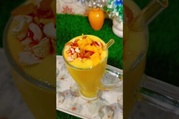 Mango Lassi ASMR Cooking #shorts #youtubeshorts #food #viral #asmr #recipe #summerdrink #recipe
