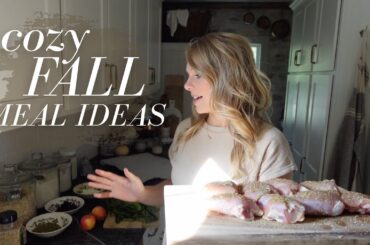 Simple, Delicious & Cozy Fall Meal Ideas!