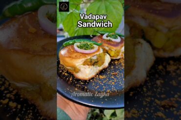 Vadapav Sandwich recipe| vadapav|sandwich recipes|easy sandwich recipe|street style vadapav#shorts