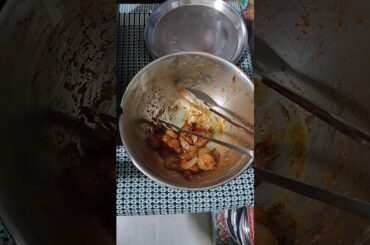 prawns Fry with sandwich toaster