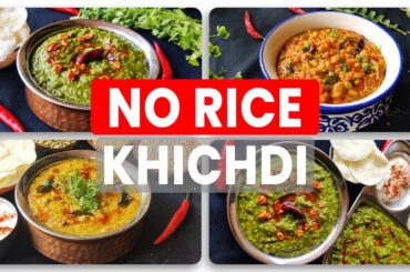 No Rice Khichdi | Jowar Khichdi Recipe | Healthy Palak Khichdi | Weight-loss Recipe | Millet Recipes