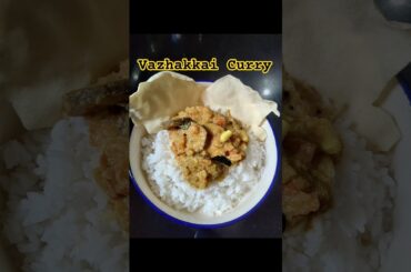 Vazhakkai Curry Recipe | Simple Raw Banana Curry | Healthy South Indian Side Dish