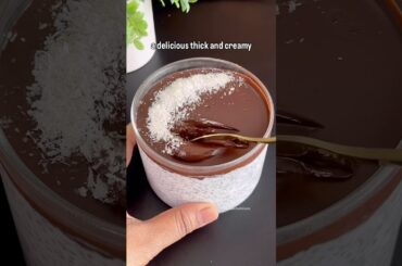 Bounty Chia Pudding #viralreels #healthyrecipes