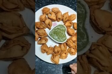 Flower Samosa #food #cooking #recipe #video #foodie #healthy #samosa #video #healthy #foodstree