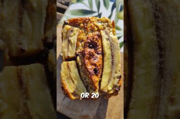 Healthy HIgh Fibre Banana Bread