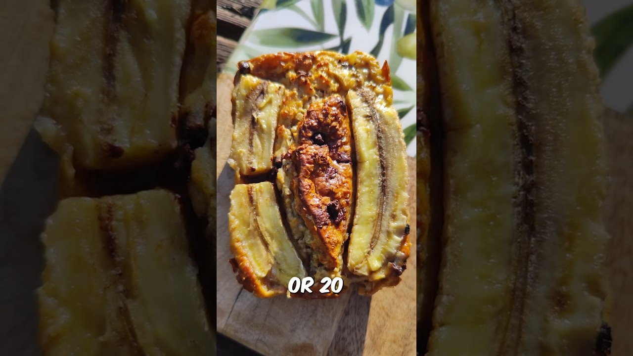 Healthy HIgh Fibre Banana Bread Healthy HIgh Fibre Banana Bread