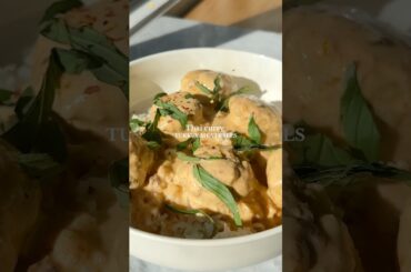 Thai Curry Turkey Meatballs - RECIPE BELOW