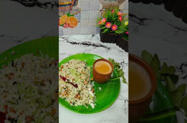 Cucumber Poha#Healthy & Refreshing Breakfast#Easy and quick cucumber avalakki#short
