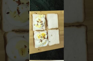 boiled egg sandwich/healthy &easy breakfast sandwich/anda sandwich recipe #shots #food