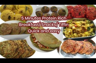 Healthy Tiffin Ideas for Kids | Easy Breakfast & Snacks | Lunchbox Recipes