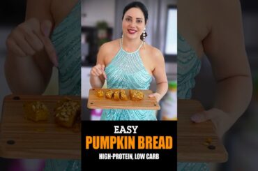 Healthy Pumpkin Bread You NEED This Thanksgiving -Moist, High Protein & Guilt-Free!