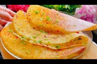 High Protein Instant Healthy Breakfast Recipe || Easy & Tasty Indian vegetarian recipes