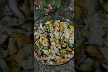 How to make perfect healthy salad recipe #vegsaladrecipe #quicksaladrecipe #ytshorts
