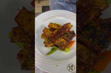 Healthy Roasted Tuna Fillets with Steamed Veggies #shorts